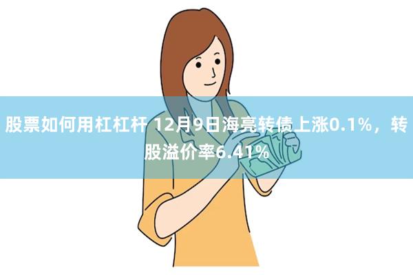 股票如何用杠杠杆 12月9日海亮转债上涨0.1%，转股溢价率6.41%